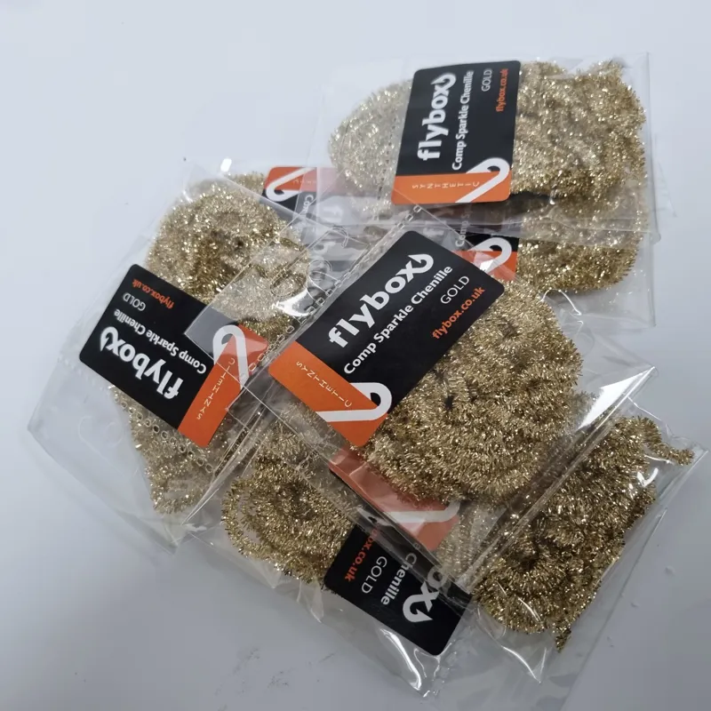 Flybox Competition Sparkle Chenille in GOLD